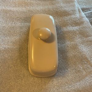 Longaberger traditions pottery butterdish COVERLID